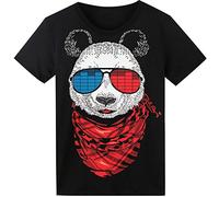 SOOOEC LED T-Shirt Sound Activated Equalizer T Shirt Light Up for Halloween EDM Party Hip Hop Cosplay Concert Costume Birthday DJ Gift Black