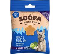 Soopa Apple & Blueberry Healthy Bites, Dog Training Treats, 50 g, 1-Pack