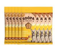 Soopa Banana & Peanut Butter Dog Dental Sticks, Human-Grade, 100 g, 10-Pack