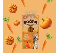 Soopa Carrot & Pumpkin Dental Sticks 4Pc (Pack Of 10)