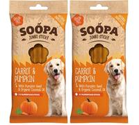Soopa Carrot & Pumpkin Jumbo Sticks 170gm (Pack of 2)