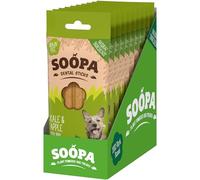 Soopa 10 Pack Kale And Apple - Vegan Dental Sticks for Dogs, green