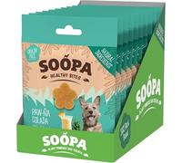 Soopa Paw-Na Colada Healthy Bites 10-Pack, Human-Grade, Grain-Free, Natural Dog Treats for Small Dogs, Medium, Large, Puppy, Dog Training Treats, Low Calorie, Superfood, Vegan, 10 x 50 g