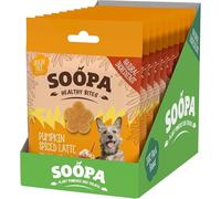 Soopa Pumpkin Spiced Latte Healthy Bites, Dog Training Treats, 10 x 50 g