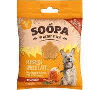 Soopa Pumpkin Spiced Latte Healthy Bites, Dog Training Treats, 50 g, 1-Pack