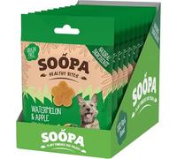 Soopa Watermelon & Apple Healthy Bites, Dog Training Treats, 10 x 50 g