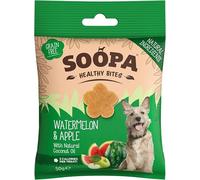 Soopa Watermelon & Apple Healthy Bites, Dog Training Treats, 50 g, 1-Pack