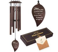 Soopau Sympathy Gift, 32'' Memorial Wind Chimes for Loss of Loved One Mother Father Miscarriage, Bereavement/Condolence/Funeral Gifts, Windchimes in M