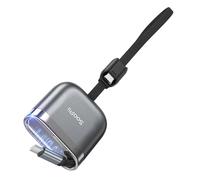 SOOPII 240W Single-Pull Retractable USB C to USB C Cable,Grey,3.71FT | Mag-Slot,8-Stage Preset,USB C Fast Charging Cable for iPhone 17/16, MacBook, iPad, Galaxy S26/S25, Tablet and more