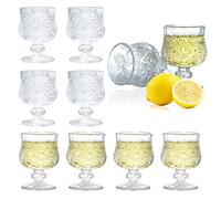 Soopiiso Shot Glasses Set of 8, 1.75 oz/50 ml, Glass, Shot Glasses, 8 Count (Pack of 1), 3149457031