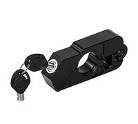 Soosee Universal CNC Motorcycle Lock, 1 Black, Secures Bike, Scooter, Moped or ATV in 5 Seconds, Touch Control, Weatherproof, Includes 2 Keys