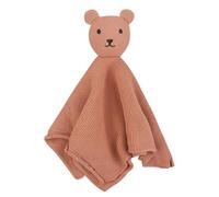 Soothe Appease Towel Doll Cotton Comforter Blanket Security Blanket Cute Bear Pattern Snuggle Toy Sleep Toy Comfort Towel