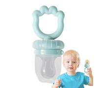 Soother Pacifier - Teether Toy | Fruit Feeder Soother, Teeth Glue for Birthday Fruit Feeder Soother for Newborns Leakproof Fruit Bite Feeder for Children's Day, Easter, New Year Christmas & Birthday