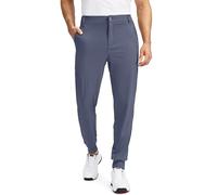 Soothfeel Men's Golf Joggers Pants with 5 Pockets Slim Fit Stretch Sweatpants Running Travel Dress Work Pants for Men, Dusty Blue, Large