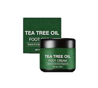 Soothing Aloe Vera & Tea Tree Foot Moisturizer,Tea Tree Oil Foot Cream,Moisturizing Feet Cream,Dry Cracked Heels Treatment,Softens & Moisturizes Skin (1 pcs)