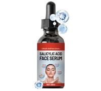 Soothing Blemish Solution, 30ml Repair Drops, 4.2x1.2 Inches Clear Dropper Bottle with Precision Tip, Tough Glass Build, Advanced Cosmetic Tool with Modern Style, Glow for Day and Night