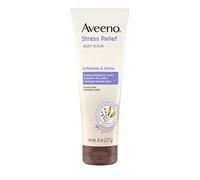 Soothing Body Scrub by Aveeno, Exfoliates & Calms with Prebiotic Oat & Lavender, Sulfate & Soap-Free, 8 fl. Oz