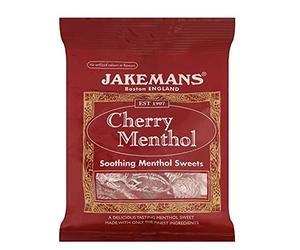 Soothing Cherry Menthol Sweet Jakemans 100g (Pack of 5)