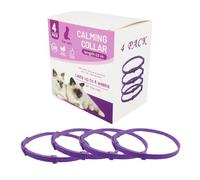 Soothing Collar for Cats - Anti Stress & Clinically Proven | 30 Day Long Lasting Effect, Comfortable, Adjustable & Waterproof Separation Collars