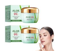 Soothing Day Cream with Natural Aloe Vera Extract - Moisturising Cream for Radiant White Skin | Intensive Hydrating & Skin Balance Restoration