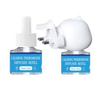 Soothing Diffuser for Dogs | Relaxers for Puppies for Care | Relieves & Reduces Undesirable Behavior, Multifunctional Soothing Relaxing Pheromone Diffuser for Dogs