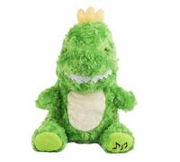 Soothing Dinosaur, Dinosaur Sleep Soother Calming Stuffed Animal Breathing Doll Sleeping Buddy Anxiety Plush Interactive Plush Comfort Toy with Music Lights & Rhythmic Motion(Green)