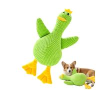 Soothing Duck Toy | Quaking Duck Toy for Dogs with Sound, Squeaky Interactive Play Cushion for Separation Puppies Teething Sleeping Aid Indoor Playtime Rest Time Box Tent