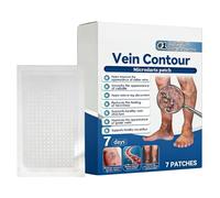 Soothing Leg Patch, Refreshing Smoothing Pad Set, 7-Piece Kit with Cooling Effect, Herbals Care Tretment Patch, Body Relief with Gentle Design, Wellness Product for Day Night Use