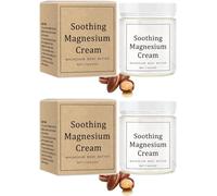 Soothing Magnesium Cream,Magnesium Body Butter,Deep Moisturizing Body Cream,Magnesium Body Massage Cream,for All Skin Types