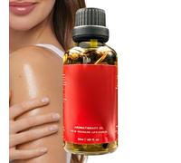 Soothing Massage Oil, Natural Body Liquid 50ml, Non Greasy Hydration with Relaxation Effect, 50ml Wellness Category, Compact Comfort Aid for Arm Belly Travel Application Leg Feet Skin Use