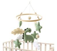Soothing Mobile Crib Crib: Musical Bed Bell, Soft Hanging Design, Safe Nursery Accessory, | Soft Relaxing Aid For Children's Sleep, Dinosaur Theme Mobile Couple