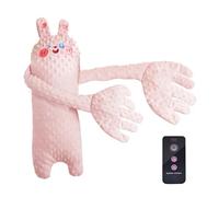 Soothing Pillow - Remote Control Strike Function, Plush Sleep Assistant, Electric Plush Animal, Adjustable Cycle Massage Unit, Comfortable and Soft Sleep Support