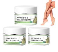 Soothing Relief Cream,Gentle Anti-Itch Ointment,Sensitive Skin, Cooling Moisturizer to Comfort & Protect Irritated Skin (3 Pcs)