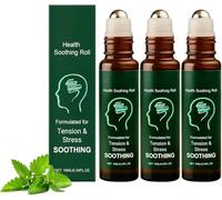 Soothing Roll-on Pain Relief Balm, Natural Essential Oil Roll-on, Quickly Cools and Soothes, Suitable for Camping, Skin Care