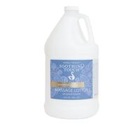 Soothing Touch, Unscented Jojoba Massage Lotion, Arnica Flower, Aloe Vera, Deeply Moisturizing, Repairs Dry Skin, Rich Nutrients, Ideal Glide For Any Massage Type, Professional Grade, 1 Gallon