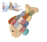 Soothing Toy to Help Them Fall Asleep | Crackling Plush Animals | Soft Sensory Tapping Learning Toy | For Girls Boys Bedroom Daycare Home Birthday