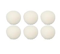 Soothing Wool Balls for Dryer Ecofriendly Clothing Care Softening Pom Laundry Balls Enhance Textile Adhesion Drying Aids (6cm)