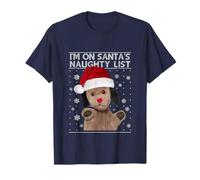 Sooty Christmas Sweep I'm On Santa's Naughty List T-Shirt