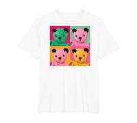 Sooty Colour Pop Art T-Shirt, Men's Big and Tall, White, 2X Tall