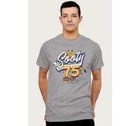 Sooty Men's 75th Anniversary Blackpool Original T-Shirt in Mid Grey | Size: Large Sooty Mid Grey L