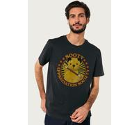 Sooty Men's Appreciation Society T-Shirt in Black | Size: XL Sooty Black XL