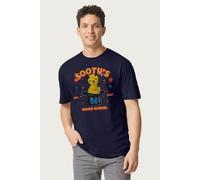Sooty Men's Magic School M Top Hat T-Shirt in Navy | Size: Medium Sooty Navy M