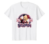 Sooty Scampi Star Sports Badge Kids T-Shirt