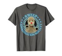 Sooty Sweep Appreciation Society T-Shirt, Men, Asphalt Grey, XX-Large