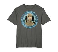 Sooty Sweep Appreciation Society T-Shirt, Men's Big and Tall, Asphalt Grey, 2X Tall