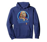 Sooty Sweep Silly Sausage Pullover Hoodie, Adult Unisex, Navy Blue, Medium