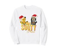 Sooty & Sweep Xmas Show Christmas Lights Sweatshirt