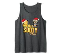Sooty & Sweep Xmas Show Christmas Lights Tank Top