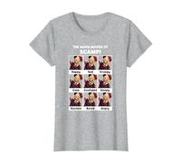 Sooty The Many Moods of Scampi T-Shirt, Women, Heather Grey, Medium
