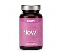 Soov Flow | Magnesium, B6 & Saffron PMS Supplement | 60 Capsules, Vegan